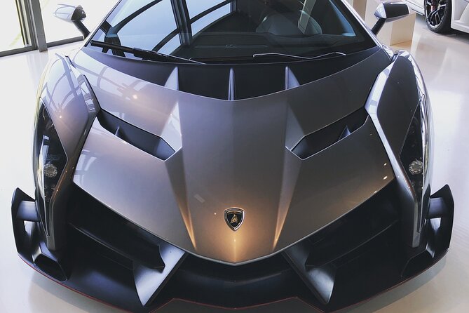 Antagonist Motors: Lamborghini, Ferrari, PaganiFactory, Lunch, Private transport - Stop 1: Automobili Lamborghini Museum (MUDETEC) and the Bull’s Timeline