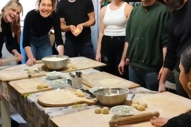 Authentic Bologna Home Cooking Class: Tagliatelle & Tortellini - The pasta-making steps: dough first, then shaping tagliatelle and tortellini