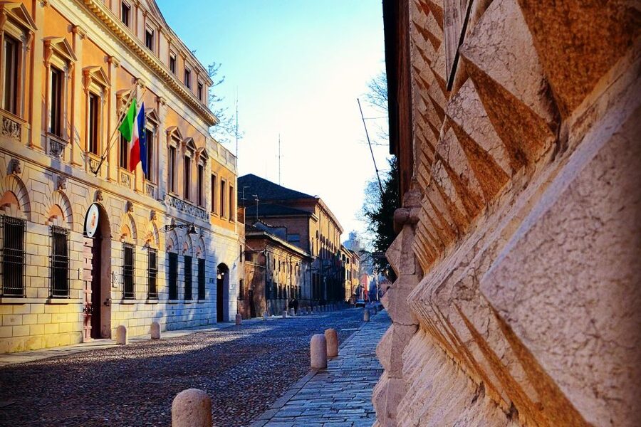 Ferrara: 2-Hour City Center Walking Tour - Piazza Castello, Piazza Savonarola, and Corso Martiri della Libertà: named squares with context