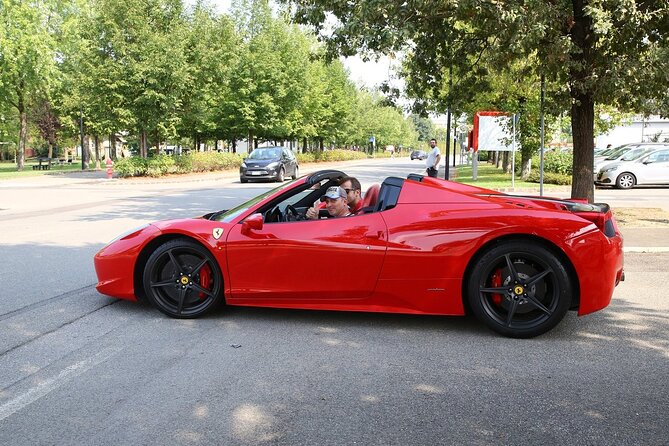 Ferrari 458 Spider Road Test Drive - Pit Lane Red Passion stop: where the day starts and you get ready