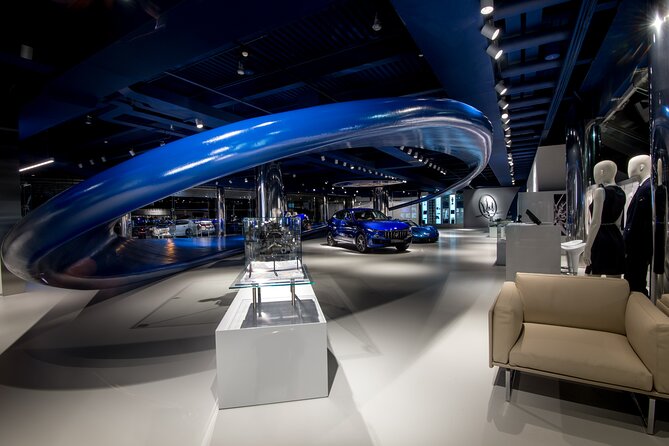 Ferrari Lamborghini Maserati Factories and Museums - Tour from Bologna - Ferrari Museum in Maranello: Cars, Trophies, and the F1 Connection