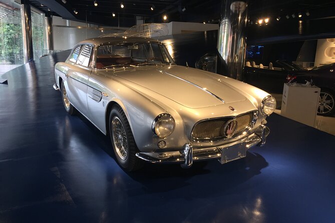 Ferrari Lamborghini Maserati Factories and Museums - Tour from Bologna - Maserati Showroom in Modena: The Ron Arad Loop and Personalization
