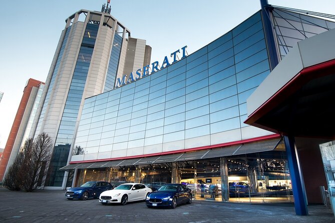 Ferrari Lamborghini Maserati Factories and Museums - Tour from Bologna - After Lunch: Test Drives and the F1 Simulator Add-On (How to Decide)