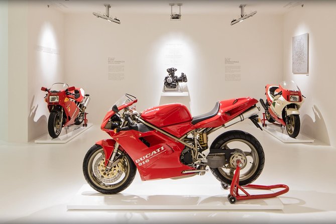 Ferrari Museum, Ducati Lamborghini Factories and Museums - Stop 1: Museo Ferrari in Maranello and the trophies-and-helmets vibe