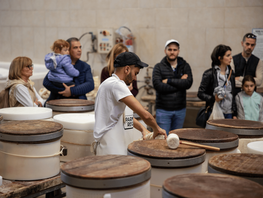 Formigine: Parmesan Factory Tasting and Tour near Modena - Salting Room and the Logic Behind Aging
