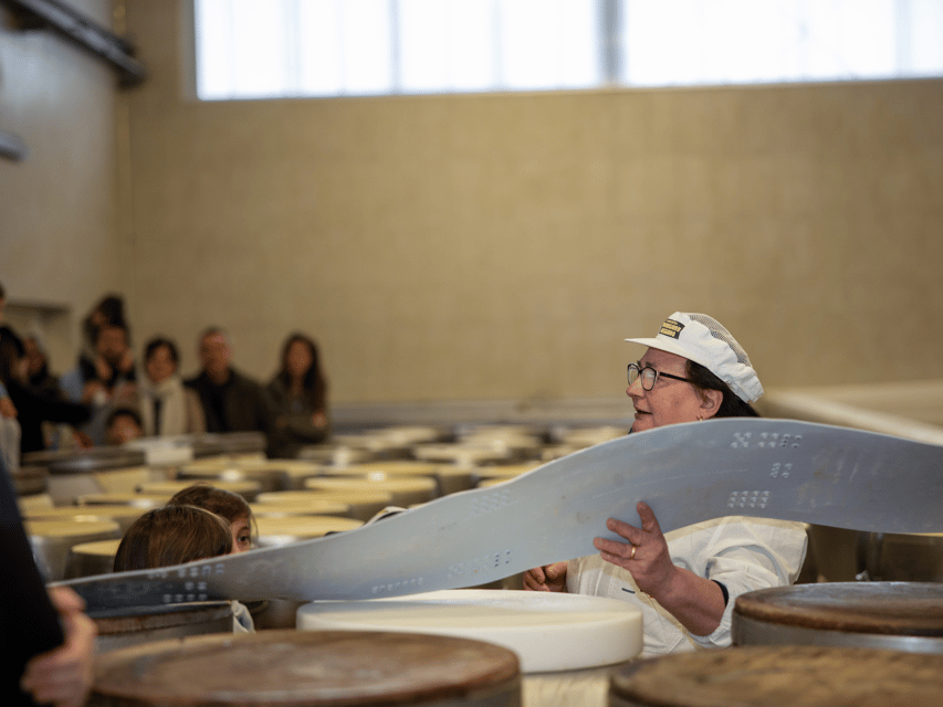 Formigine: Parmesan Factory Tasting and Tour near Modena - The Tasting: Three Ages of Parmigiano Reggiano Plus Wine, Tigelle, and Cold Cuts