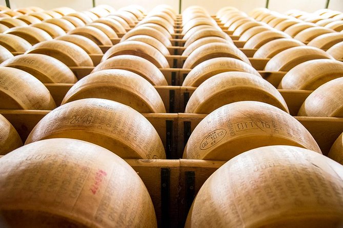 Guided group tour TastyBus: Parmesan Cheese and Parma Ham - Meeting at Caffetteria Toschi: start on time, then eat your way through Parma