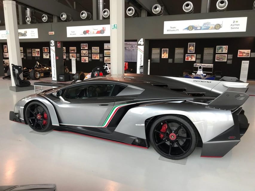 Lamborghini and Ferrari Museums Entry Tickets - Automobili Lamborghini Museum: 60 years of innovation and hybrid-era cars