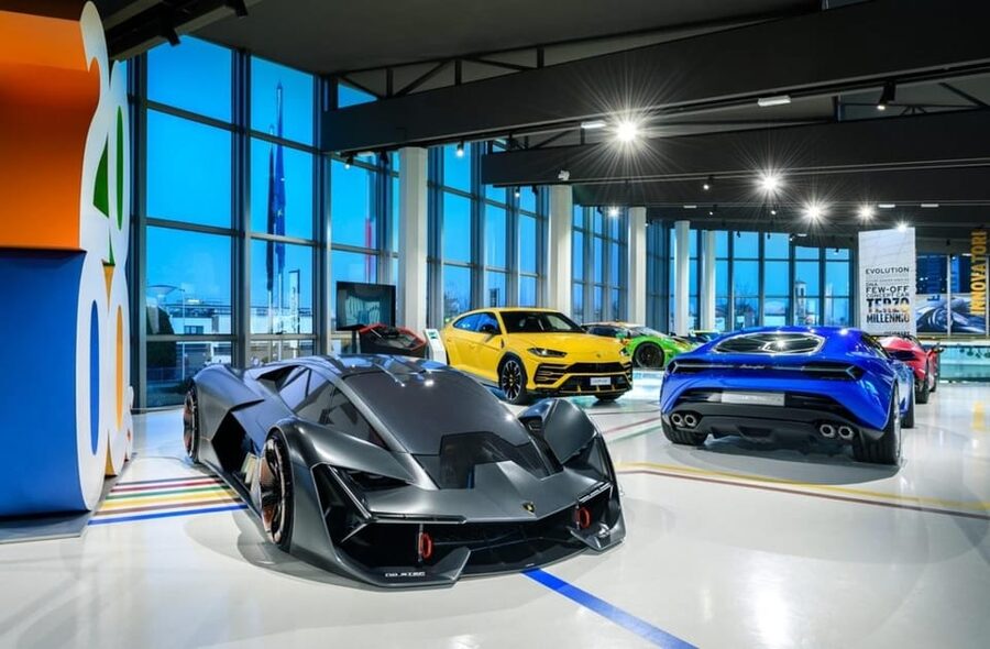 Lamborghini and Ferrari Museums Entry Tickets - Modena’s Museo Enzo Ferrari: trophies, medals, interactive exhibits, and design story