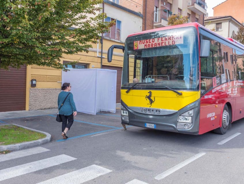 Modena and Maranello: Bus Transfer and Ferrari Museum Ticket - Champion cars in the Hall of Victories (1999 to today)