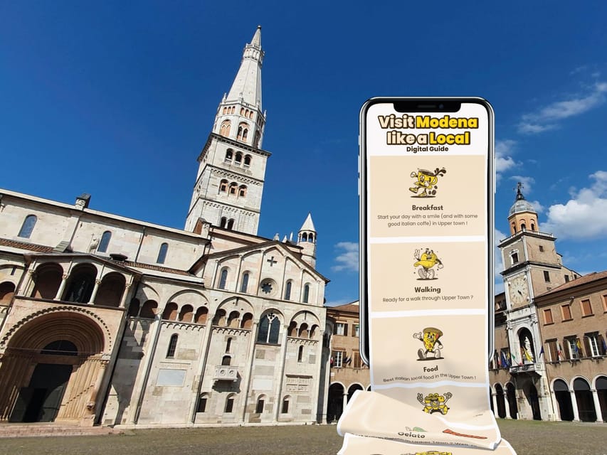 Modena: Digital guide made with a Local for your tour - Monuments at Your Tempo, With Room to Pause