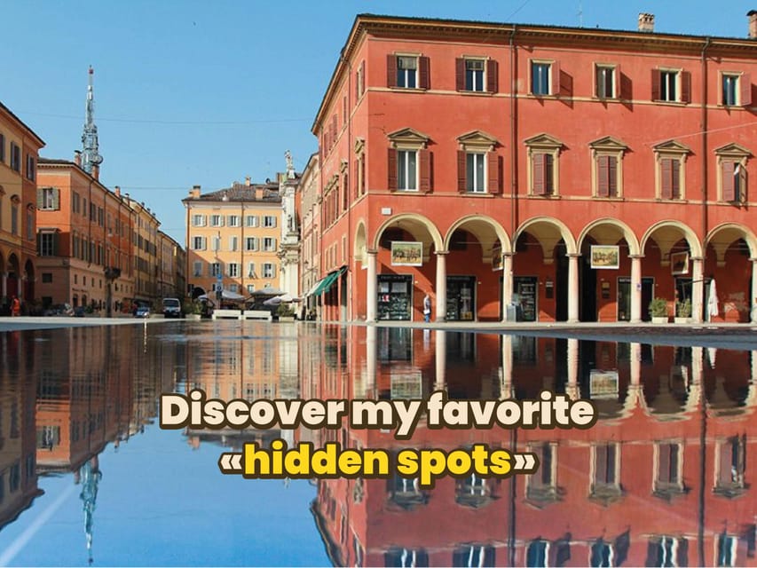 Modena: Digital guide made with a Local for your tour - Food Tips Built for Hungry Stops
