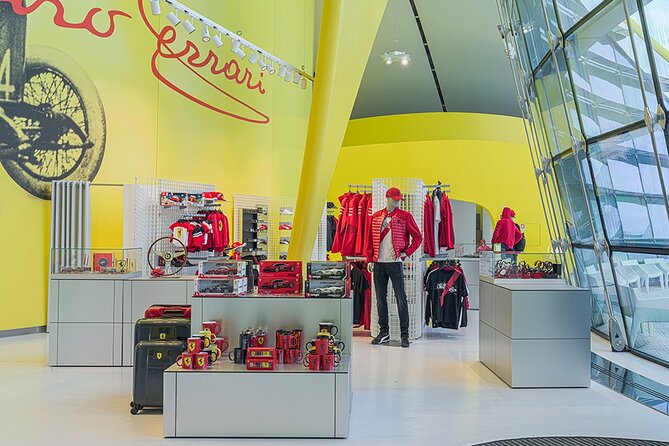 Modena: Enzo Ferrari Museum Entrance Ticket - Gifts, Café, and the Usual Museum Reality