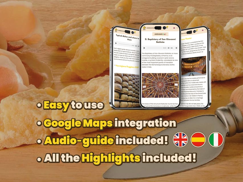 Parma: Digital guide made with a Local for your tour - How the digital guide navigates you (and why Google Maps matters)