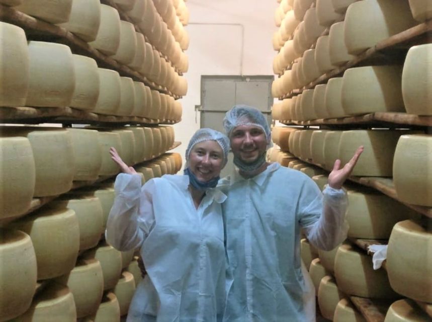 Parma: Parmigiano Production and Parma Ham Tour & Tasting - The tasting experience: aged cheese, Parma ham, and local wine