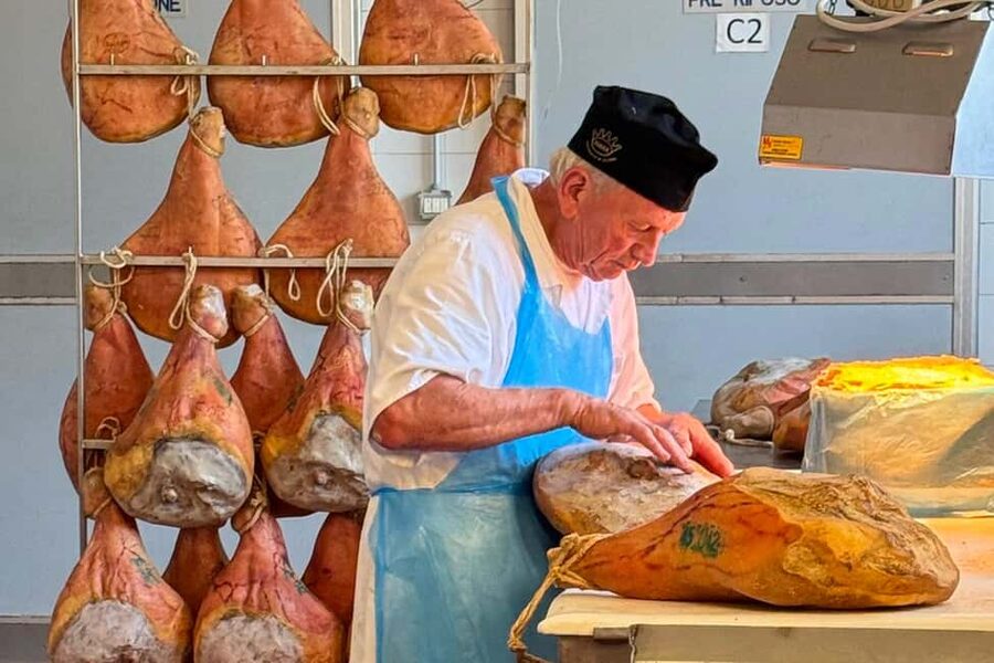 Parma: Prosciutto di Parma Tour - The Cold Phase: Meat Selection, Salting Machinery, and Refrigeration Cells