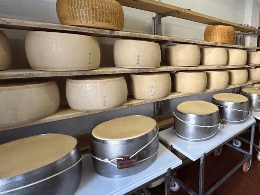 Parmesan Wheels near Parma: Tasting & Factory Tour - Timing, duration, and logistics from Parma