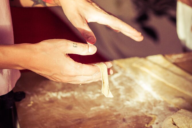 Pasta, Truffle and Wine: hands-on class in a medieval town - The dough lesson: how you make two traditional pastas