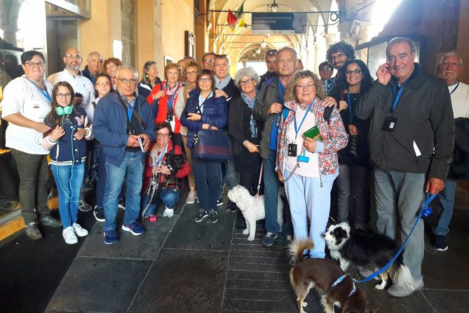 Private Modena old town walking tour - Piazza Grande civic drama at Palazzo Comunale