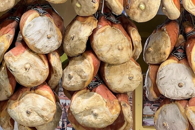 Private Tour Parmigiano,Prosciutto,Balsamico with driver-Bologna - Stop 2 in Savignano sul Panaro: Prosciutto DOP, Lambrusco, and the cure