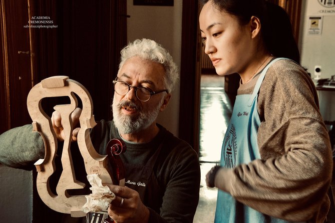 The Secret of Stradivari in Cremona: visit the Violinmaker School - Upstairs in the school: students, tools, and the smell of the work