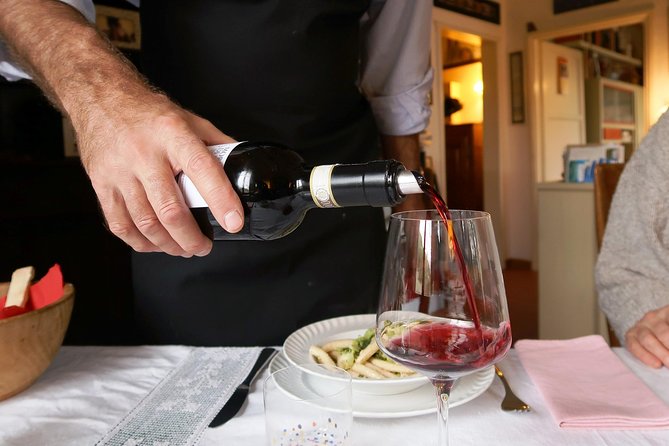 Traditional Bolognese Cooking Class in Bologna with Giovanna S - Wine, antipasto, and the shared meal on the green terrace
